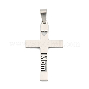 Не тускнеющие подвески из нержавеющей стали ко дню матери 201 STAS-N103-188P