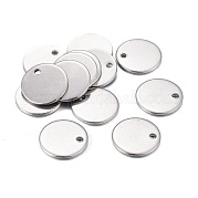Не тускнеющие подвески из нержавеющей стали 201 STAS-F255-043P-12mm