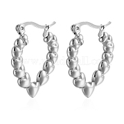 Серьги-кольца из нержавеющей стали 304 PC3613-01