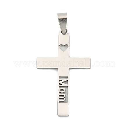 Не тускнеющие подвески из нержавеющей стали ко дню матери 201 STAS-N103-188P-1