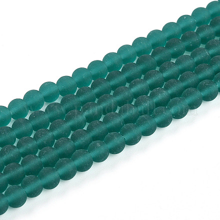 Прозрачные стеклянные бусины GLAA-T032-T4mm-MD21-1
