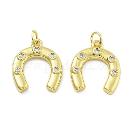 Латунные микро проложить кубического циркония подвески KK-U060-23G-03-1