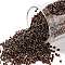 TOHO Round Seed Beads, Japanese Seed Beads, (222) Dark Bronze, 11/0, 2.2mm, Hole: 0.8mm, about 1103pcs/10g
