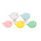 Cute Fish Enamel Pin, Animal Brass Enamel Brooch for Backpack Clothes, Nickel Free, Mixed Color, Golden, 15x21mm, pin: 1mm