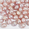 NBEADS About 42 Pcs Freshwater Pearl Beads, 8-13x7mm Rice Shape Beads 0.8mm Hole Natural Pearl Loose Beads for DIY Crafts Making Jewelry Bracelets Necklaces Earrings, Dark Orchid