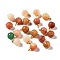 SUPERFINDINGS 20Pcs Natural Jade stones Charms Pumpkin Design Dangle Charms Autumn Mixed Colors Ball Round Exquisite Pendants Charms for Jewelry Making Bracelet Earrings Charms 10x7.5mm