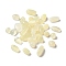 Natural New Jade Beads, No Hole/Undrilled, Nuggets, 14~21x8.5~15x3~10mm, about 240pcs/500g