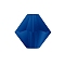Preciosa® Crystal Beads, Czech Crystal, Bicone(451 69 302 Rondelle), 30240 840 Cobalt Blue Matt, 6mm, Hole: 1mm