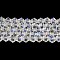 Transparent Electroplate Glass Beads Strands, AB Color Plated, Faceted, Bicone, Clear AB, 2.9~3.3mm, about 135~140pcs/strand, 38~40cm