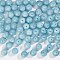2 Strands Natural Blue Quartz Beads Strands, Imitation Amazonite Color, Round, Dyed, 10~11mm, Hole: 1mm, about 38~39pcs/strand, 14.9~15.3 inch