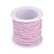 Elastic Cord, Pink, 1mm, about 22.96 yards(21m)/roll