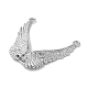 Кулоны из экологически чистой латуни KK-M246-09P-3