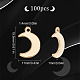 100 шт. подвески из нержавеющей стали 304 STAS-SC0004-71-2