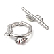 Латуни Переключить застежками KK-C028-16P-3