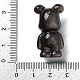 Подвески из натурального обсидиана G-G098-03-3