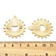 Латунные подвески KK-B134-22G-3
