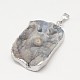 Самородки естественно druzy агат подвески G-L447-03-2