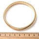 Электрофорез железные браслеты для женщин BJEW-M057-08G-3