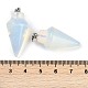 Opalite драгоценного камня указал подвески G-K384-01P-06-3