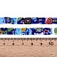 Ручной работы millefiori стеклянные бусины нитки LAMP-T021-30A-4