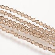 Имитация австрийского хрусталя 5301 биконус GLAA-S026-3mm-09