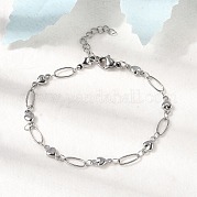 Браслеты из нержавеющей стали 304 BJEW-A044-03C-P