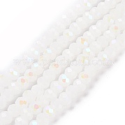 Стеклянные бусины с гальваническим покрытием  EGLA-A034-J4mm-L08