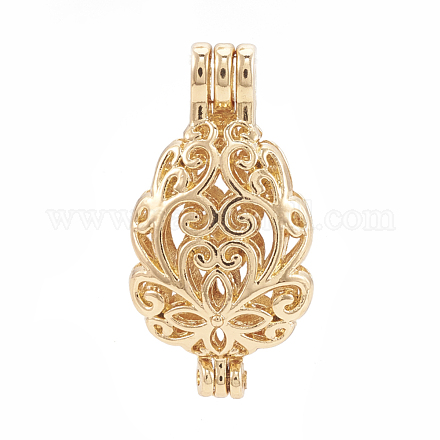 Подвески из бисера из сплава PALLOY-S062-51G-1