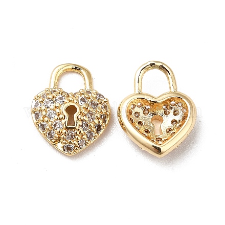 Латунные микро проложить кубического циркония подвески KK-M233-26G-1