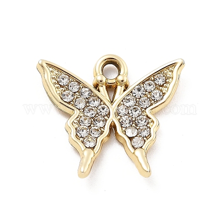 Подвески из сплава и страза FIND-U026-25A-G-1