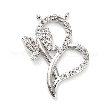 Латунные микро проложить кубического циркония подвески KK-L229-071P-1