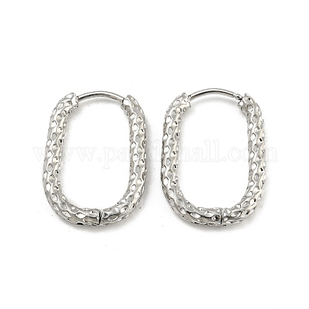 Серьги-кольца из нержавеющей стали марки 304 STAS-A091-17B-P-1