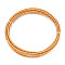 5M 2-Ply Anodized Aluminum Wire, Twisted Round, Bendable Metal Craft Wire, Flexible Craft Wire, for Beading Jewelry Craft Making, Goldenrod, 3~4mm, about 16.40 Feet(5m)/Roll