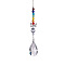 Crystal Glass Sun Catcher Pendant, Rainbow Maker, DIY Garden & Home Decoration, Teardrop, 280mm