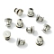 Brass Brooch Base Settings, Brooch Findings, Platinum, 10x9mm, Pin: 1mm