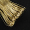 PU Leather Cord, Imitation Leather Cord, Flat, Goldenrod, 2x1mm, about 103.89 yards(95m)/bundle