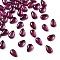 Natural Grade AA Garnet Cabochons, Teardrop, 6x3.8~4x2~2.4mm