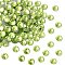 Preciosa® Crystal Hotfix Flatback Stones, Czech Crystal, Round(438 11 612 Chaton Rose VIVA 12 ®), 50540 Limecicle, SS10(2.7~2.9mm)