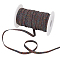Polyester Elastic Cord, with Glitter Powder, Flat, Colorful, 6mm, about 36 Yards(32.91m)/Set