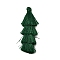 Polyester Tassel Pendants, Dark Green, 84~85x28~35mm