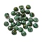Natural African Turquoise(Jasper) Cabochons, Half Round, 5x2.5mm