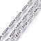 Tarnish Resistant 304 Stainless Steel Link Chains, Soldered, Stainless Steel Color, 9.5x2.5x2mm
