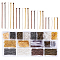 PH PandaHall Jewelry Head Pins, 2000pcs 4 Size 5 Color Iron Flat Head Pins Dressmaker Headpins for Charm Beads DIY Earrings and Bracelets Making