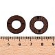 Соединительные кольца из окрашенной древесины тополя WOOD-N016-19-3