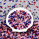 Матовые стеклянные бусины SEED-N007-21B-2