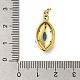 Стойки обшивки латунь кубического циркония подвески KK-M079-24G-3