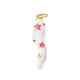 Латунные подвески с микропаве из кубического циркония и эмали KK-Q098-35G-B-1