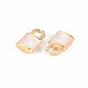 Латунные микропаве прозрачные кубические циркониевые подвески KK-T062-159G-NF-3