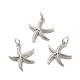 Подвески из экологически чистой латуни KK-K165-10P-1