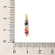 Стеклянные круглые подвески из бисера KK-M266-13G-01-3